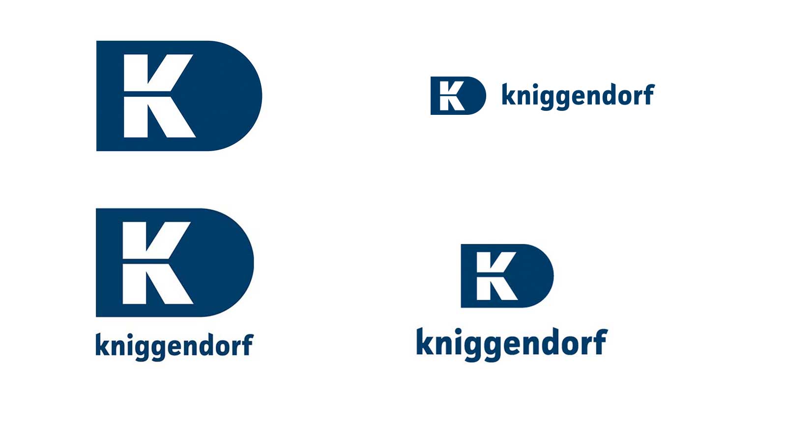 Logo Kniggendorf in verschiedenen Formaten